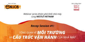 Recap webinar: Tổng quan về môi trường và cấu trúc vận hành khối nhà máy