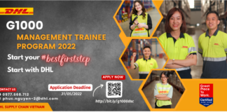 MANAGEMENT TRAINEE PROGRAM AT DHL SUPPLY CHAIN VIETNAM 2022