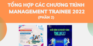 Tổng hợp các chương trình Management Trainee 2022 (phần 2)