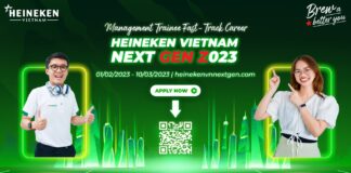 Chương Trình Tuyển Dụng Quản Trị Viên Tập Sự HEINEKEN Vietnam NextGen 2023