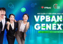CHƯƠNG TRÌNH NHÀ QUẢN LÝ TIỀM NĂNG – VPBANK GENEXT VPG 2023 – 2025