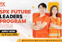 CHƯƠNG TRÌNH TUYỂN DỤNG LÃNH ĐẠO TRẺ 𝗦𝗣𝗫 𝗙𝗨𝗧𝗨𝗥𝗘 𝗟𝗘𝗔𝗗𝗘𝗥𝗦 𝗣𝗥𝗢𝗚𝗥𝗔𝗠 𝟮𝟬𝟮𝟱