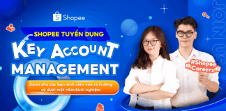Shopee đang tuyển Key Account Management (KAM)